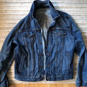 GAP denim jacket size L like new
